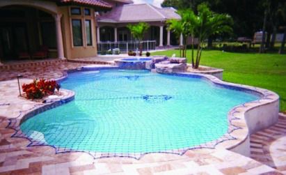 A Pool Safety Net makes your pool safe for Children.